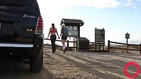 mindi mink's big tits and pussy lips in lesbian muff diving party