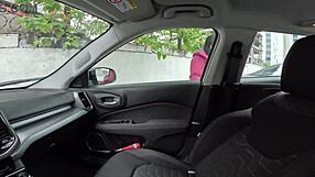 I flashed my hairy beaver in the building parking and the doorman went crazy to fuck me