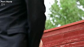 Sexy Socialite Merida Sat Swallows Messy Facials After Staff DP Pounding