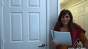 Lucky Alex Legend Creampies Russian Tutor Fallon West's Big Pussy