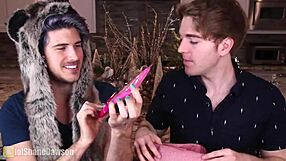 Tempting Thong Panties Slip During Female Condom Toy Trial