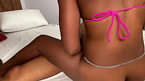 Can this amazing African lover take doggy pounding till cum explosion?