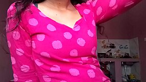 that curvy indian bhabhi neighbor teases her bf, showing off her juicy ass and tits in tight jeans