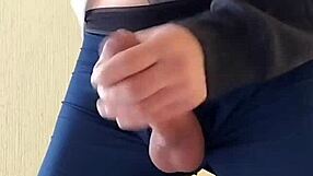 wanna stroke this huge cock close up outdoors quickie style?