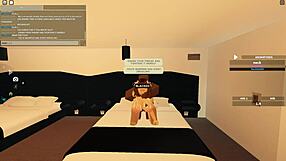 blacked roblox slut rides my bbc deep then squirts cum everywhere