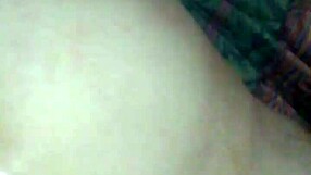 Bent over babe takes huge cock deep in her tight asshole doggystyle