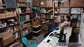 huge tits emo teen 18+ squirts wildly as officer pounds her petite body at work!