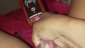 wanna see this puerto rican milf toy her wet pussy till she squirts everywhere?