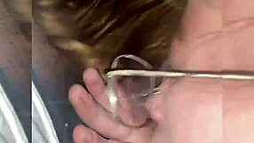 influencer sneaks sloppy deepthroat road head cheating on boyfriend outdoors