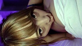 Stunning Japanese babe's otherworldly handjob and sloppy blowjob lead to nonstop cumshots