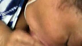 Chubby Amateur Wife Delivers Intense Homemade POV Blowjob with Fat Lips