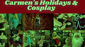 granny usa loves my patriotic dildo licking to hard orgasms