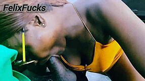 Two Juicy Big Ass Ebony Sluts Team Up for BBC Rimjobs and Fat Cock Pounding!