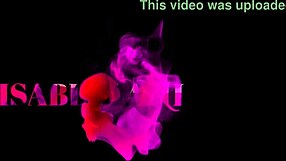 Isabella nices fingers hairy pussy before vibrator slams her latina hole