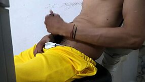 Hot Latino Student Unleashes Massive Cock For Kinky Neighbor