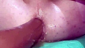 damn his asshole stretches wide third time today