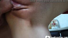 wanna watch your filthy step sis take that quick kitchen cock pounding?