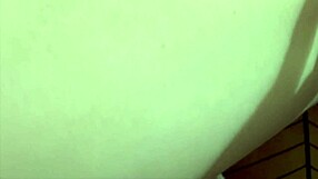 Feels so naughty playing with his throbbing cock while he watches porn and ignores my wet pussy