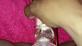 wanna see this puerto rican milf toy her wet pussy till she squirts everywhere?