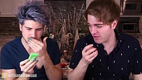 Tempting Thong Panties Slip During Female Condom Toy Trial