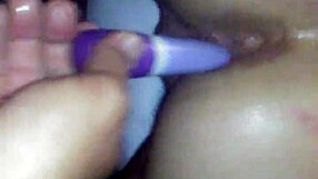 Bent over babe takes huge cock deep in her tight asshole doggystyle