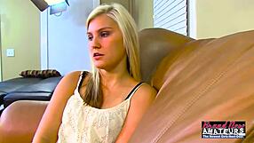 Olyssia Blonde Petite Teen Amateur