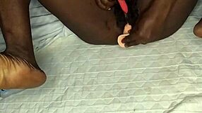 watch me ride dildo hard fucking till squirting orgasm cum messily