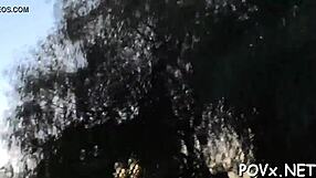 barely legal petite teen fucks rough pov hardcore blowjob in socks