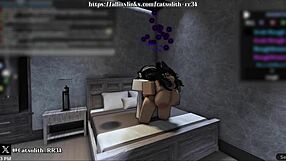 even after i finished she begged for more rough doggystyle action