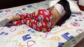 18yo stepsis grew huge delicious ass for daddy's secret party