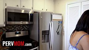 wanna see busty milf anissa kate in lingerie beg her stepson for rough taboo fuck??