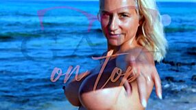 short milf dominates guy with anal fisting pegging prolapse and pissing