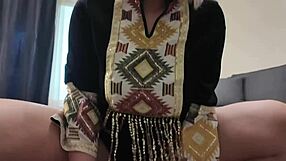 blonde housewife milf cheats with huge cock at home