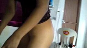 Damn chica, you smeared lube on that ass and now bounce hard 😈 homemade Mexican sentones!