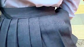 collegiala uniform balcony fuck then bedroom sex twice with classmate