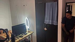 Man, stepsis caught webcamming fucks bro for silence!