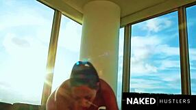 that brunette sales lady bounces her curvy body on big black cocks nonstop