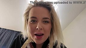 blonde housewife milf cheats with huge cock at home
