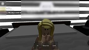 me and hot girl have fun alone in roblox world