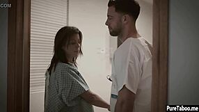 uhh scared milf patient got her milf pussy banged hard in hospital by monster cocks