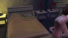 roommate slut creampied hard in wild sims 4 dorm parody action