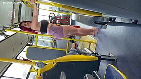 took my maid home and she did this on the bus!