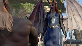 bold mizora unleashes intense raw sex in baldurs gate 3 naked run no mods