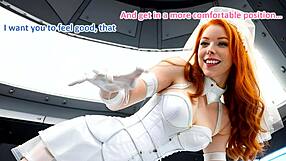 honeymoon bride in leather corset boots gets fucked hard by groom on day one!