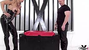 Mature goddess Heather Maxine dominates with huge tits and squirting toys