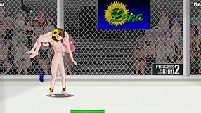 princess ring 2 rena vs vivian unleashes raw emotional lesbian wrestling fury