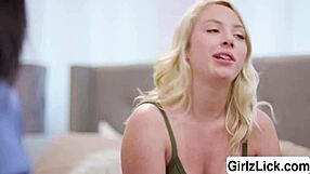 Busty Nurse Facesits and Fingers Horny Patient Pussy