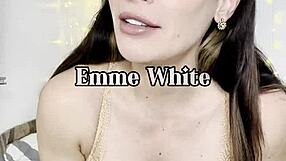 whoa latest sex machine rides with guided jerk off in gym lingerie and glasses