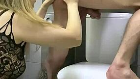 fucked my husband in toilet and licked his ass too