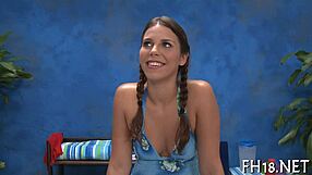 Sex Massage Turns Hardcore Fuck